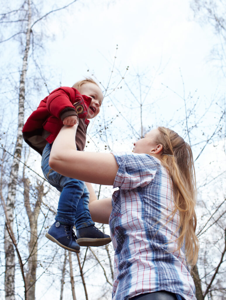 mother-son-sky