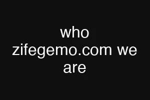 who zifegemo.com we are